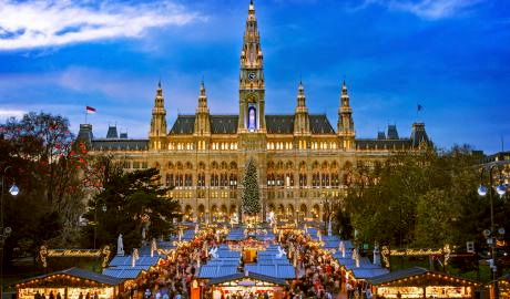 Urlaub Österreich Reisen - Christkindlmarkt Wien