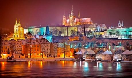 Urlaub Tschechische Republik Reisen - Goldene Stadt Prag mit Weihnachtsmarkt