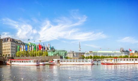 Urlaub Deutschland Reisen - Hamburg im Hochsommer