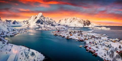 Titelbild für Winterzauber Skandinavien – Faszination Polarlichter